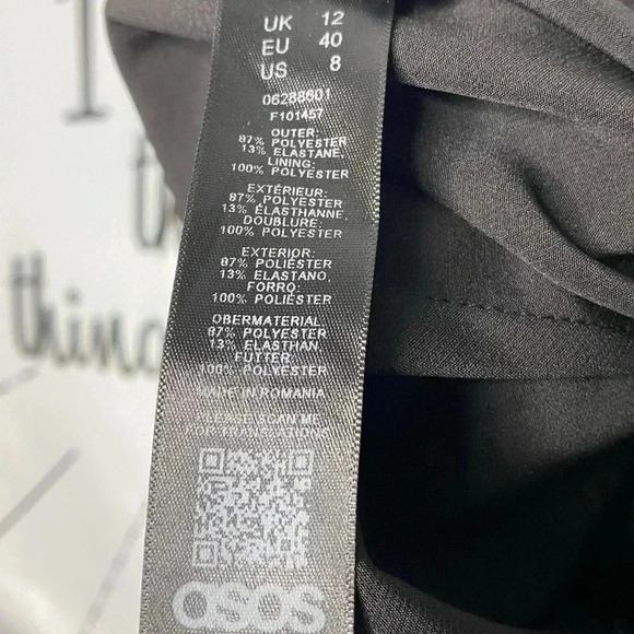 ASOS Bandeau Jumpsuit with Tie Detail - Picture 7 of 7